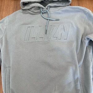 ILLVZN grey hoodie